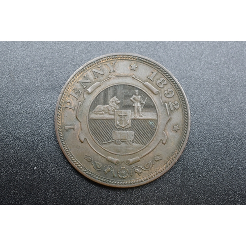 42 - South African Republic - 1 Penny - Zuid Afrik.