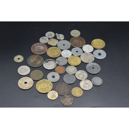 11 - Selection of Old Foreign Coins