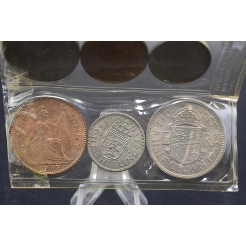 47 - English Coinage Set Elizabeth II 1953