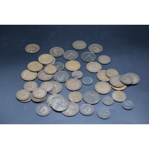 54 - Mixed Selection of Pennies and Half Pennies