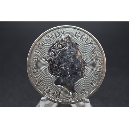 11 - Silver - 2 Pounds - Elizabeth II - 2021