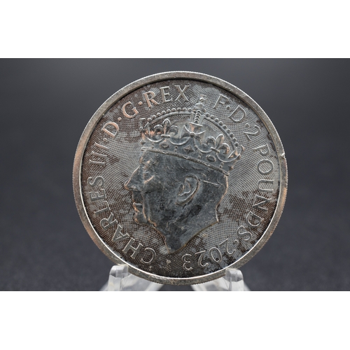 12 - Silver - 2 Pounds - Elizabeth II - 2023