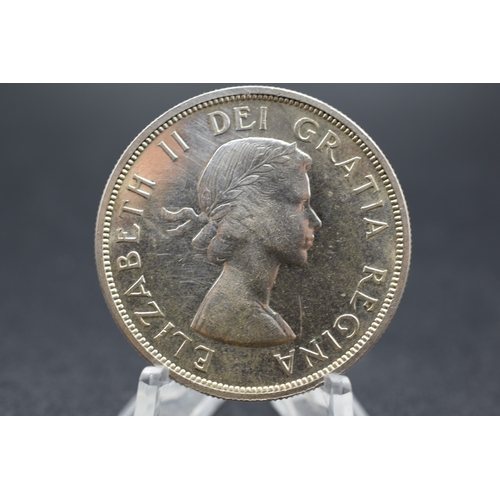 3 - Silver 1962 Canadian Dollar