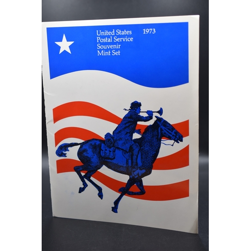 1 - United States Postal Service Souvenir Mint Set - 1973