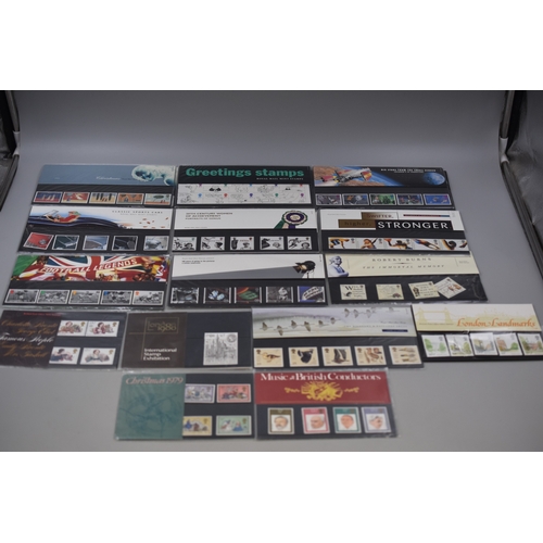 19 - Selection of Royal Mail Mint Stamps and British Post Office Mint Stamps to Include, Football Leagues... 