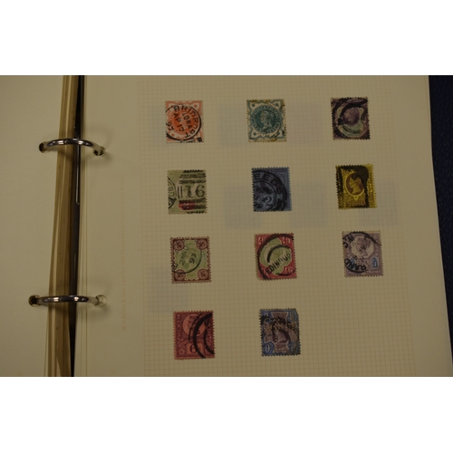 35 - Folder containing a selection of Worldwide Stamps dating from Queen Victoria including Penny Reds, O... 