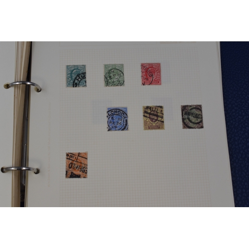 35 - Folder containing a selection of Worldwide Stamps dating from Queen Victoria including Penny Reds, O... 