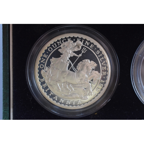 61 - Silver Proof Britannia Collection - 1997 - Complete with COA and Presentation Box