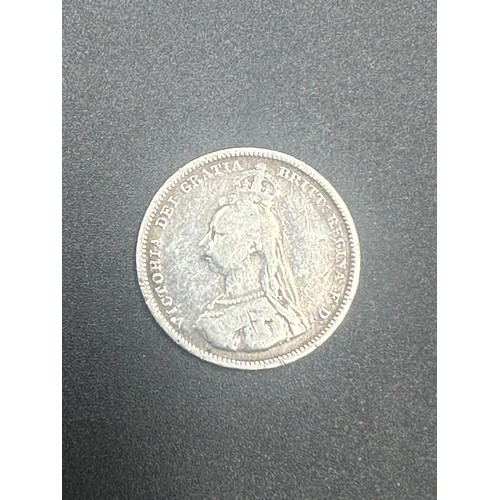 71 - Silver - Victoria - One Shilling - 1887