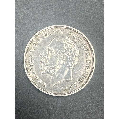 72 - Silver - George V - One Crown - 1935