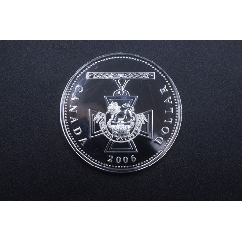 21 - Silver - 1 Dollar - Elizabeth II Victoria Cross - 2006