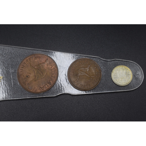 4 - Australian Currency Memento Case 1954