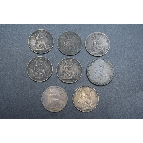 42 - Mixed Selection of Victoria Farthings