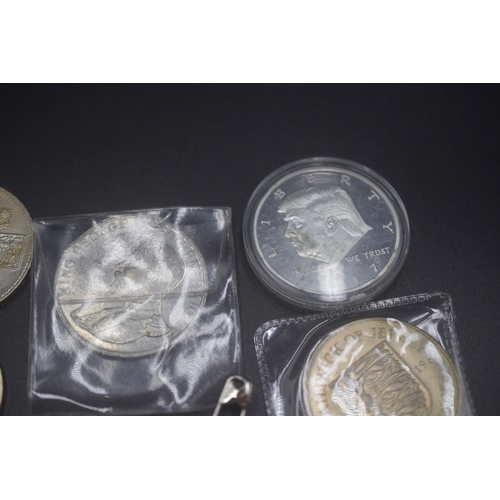 58 - Selection of Commemorative Coins and More