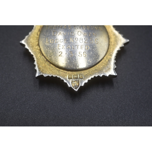 19 - Hallmarked Silver Roll of Honor Palma Non Sine Pulvere Medal