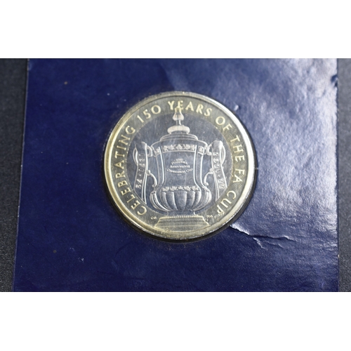 41 - The 150th Anniversary of the FA Cup 2022 UK £2 Brilliant Uncirculated Coin