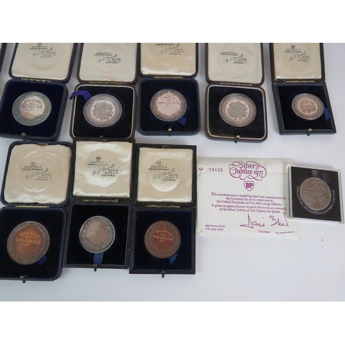 133 - A collection of engraved bronze and silver athletics medals from Christ's Hospital, dated 1909-1911.... 