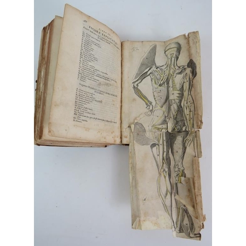 2 - Thomas Bartholini Anatomia Ex Caspari Bartholini Reformata, Hackiana published 1669. Leather binding... 