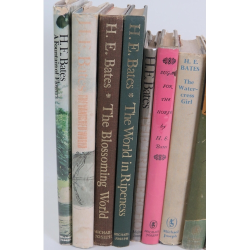 57 - A collection of books by H E Bates including some first editions. (12). Condition report: Various co... 