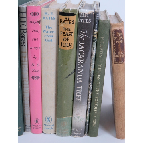 57 - A collection of books by H E Bates including some first editions. (12). Condition report: Various co... 