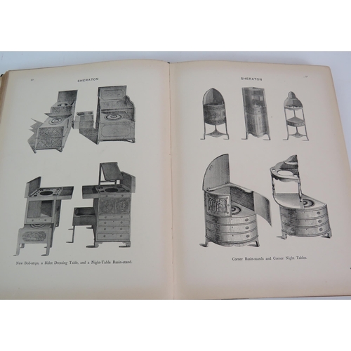 61 - Chippendale Sheraton and Hepplewhite Furniture Designs, J Munro Bell Pub. Gibbings and Co Ltd London... 