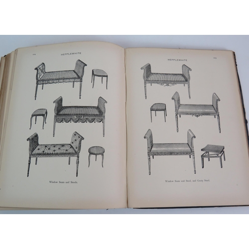 61 - Chippendale Sheraton and Hepplewhite Furniture Designs, J Munro Bell Pub. Gibbings and Co Ltd London... 