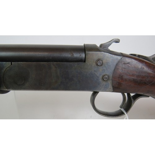 935 - Winchester 'Cooey' Western single barrel, 12 bore, full choke, Ser No 46651. (U.K. SECTION 2 CERTIFI... 