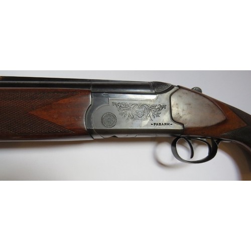 983 - Fabarm Italian 12 bore O/U, Ser No 61660, 28