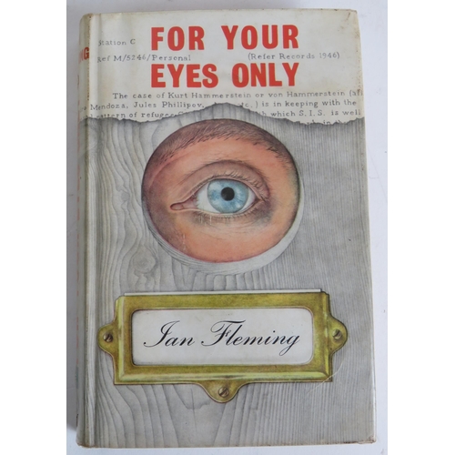 165 - Eleven early edition James Bond 007 novels by Ian Fleming including For Your Eyes Only 3rd impressio... 