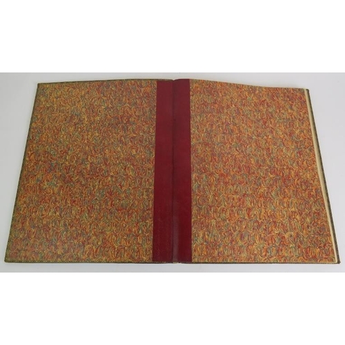 85 - A late 19th Century copy of Types et Uniformes de L'Armée Franciase by Edouard Detaillé in grained l... 