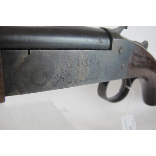 982 - Winchester 'Cooey' Western single barrel, 12 bore, full choke, Ser No 46651. (U.K. SECTION 2 CERTIFI... 