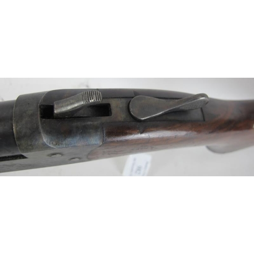 982 - Winchester 'Cooey' Western single barrel, 12 bore, full choke, Ser No 46651. (U.K. SECTION 2 CERTIFI... 