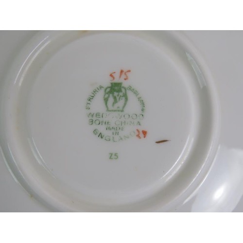 79 - A large tea service of Wedgwood Starflower bone china, a smaller set of Wedgwood Charnwood bone chin... 