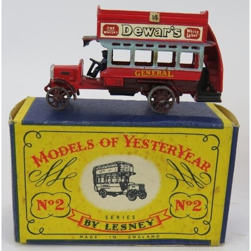 100 - Three late 1950s Lesney models of Yesteryear in boxes, No 9 The Fowler Big Lion Showman's Engine, No... 