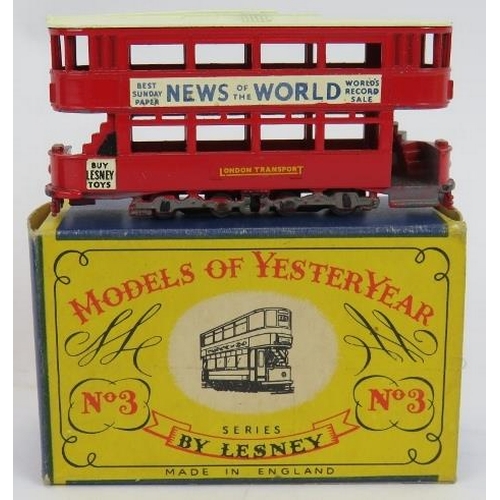 100 - Three late 1950s Lesney models of Yesteryear in boxes, No 9 The Fowler Big Lion Showman's Engine, No... 