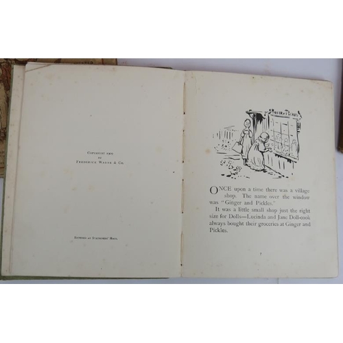 239 - A first edition of Beatrix Potter's Ginger & Pickles 1909 plus a selection of antique and vintage ch... 