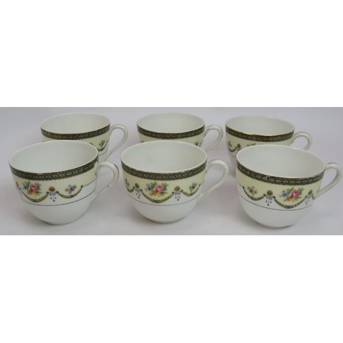 245 - A 62 piece Royal Doulton Ravenswood dinner and tea service including 24 plates, 8 coffee cups and sa... 