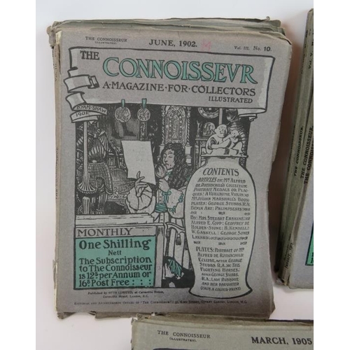 253 - 39 copies of The Connoisseur magazine dating from June 1902-October 1906. (39).
Condition report: Co... 