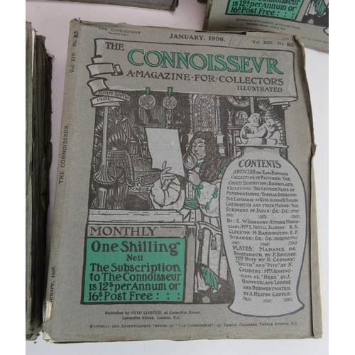 253 - 39 copies of The Connoisseur magazine dating from June 1902-October 1906. (39).
Condition report: Co... 