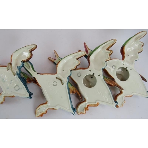 254 - A set of vintage Beswick Pottery wall mounted flying ducks, largest 25cm. (4).
Condition report: No ... 