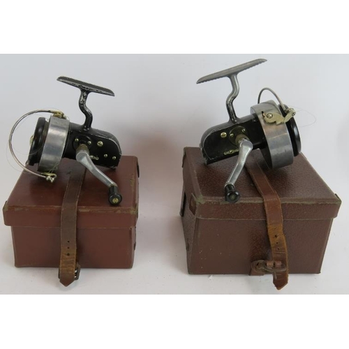 255 - A Hardy Bros Altex No3 Mark IIII fishing reel in box and a Hardy Bros Altex No2 Mark IIII fishing re... 