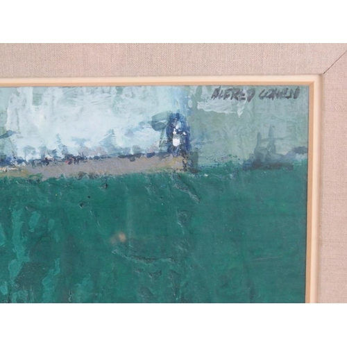 501 - Alfred Cohen (American/British, 1920-2009) - 'Folkestone', oil, signed, label verso for 'Roland, Bro... 