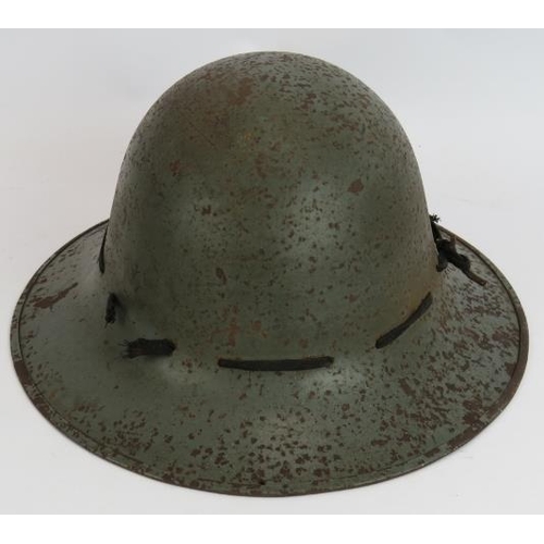 74 - Two WWI French Adrian Infantry helmets plus another WWII period helmet (3).
Condition report: Sold a... 