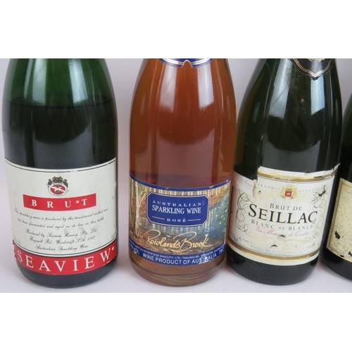 294 - 8 bottles of sparkling wine including Seaview chardonnay, Asti Spumante, Cremant DG Bourgogne, Seill... 