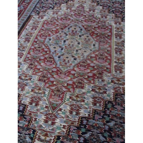 912 - A Qashqai Kelim rug, 1.50x1.20.
Condition report: Very fine work and in excellent condition and good... 