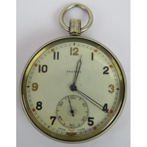 A 1930s Ingersoll novelty football pocket watch, a British Military