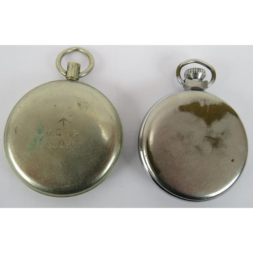 A 1930s Ingersoll novelty football pocket watch, a British Military