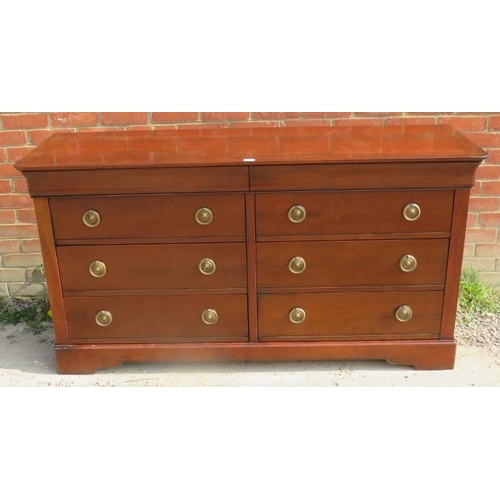 719 - A good quality period style ‘Louis Phillipe’ cherrywood sideboard by 'The Grange Furniture Co', hous... 