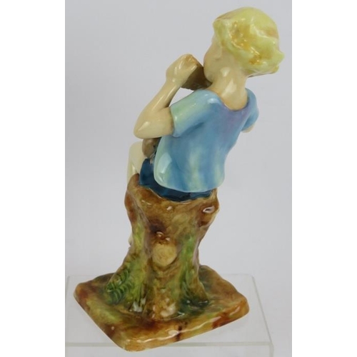 115 - A Royal Worcester figure of Peter Pan modelled by Frederick Gertner, height 19cm.
Condition report: ... 