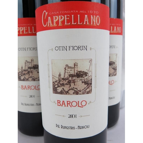 7 - Ten bottles of Cappellano Barolo Otto Fiorin 2001 Pie Rupestris-Nebbiolo 75cl 13.5% (10).
Condition ... 